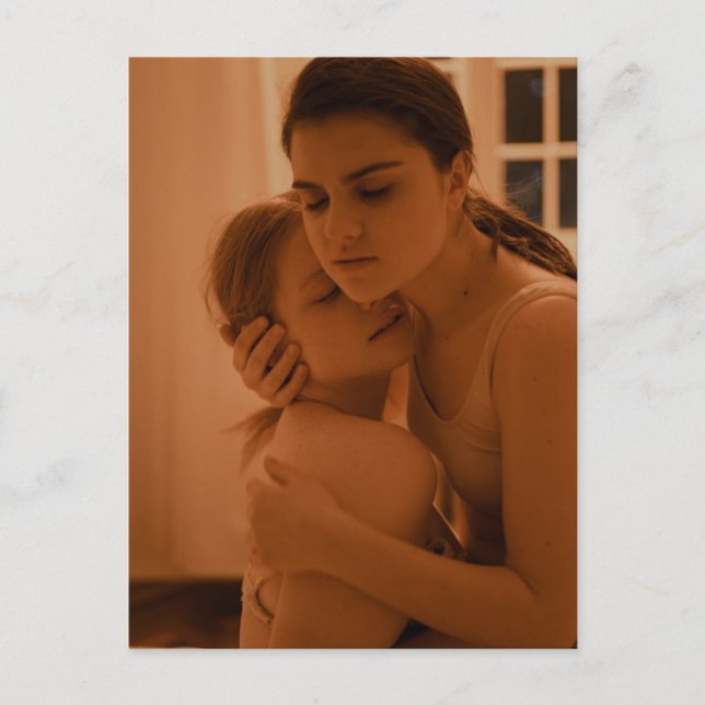 Carte Postale Photo Girls in Love (Devant)