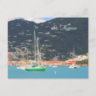 Carte Postale Photo Hi def de St. Thomas, Bateaux