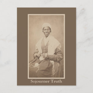 Carte Postale Photo historique de Sojourner Truth abolitionniste