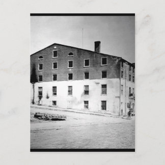 Carte Postale Photo Libby Prison_War
