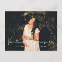 Photo minimaliste manuscrite de Baby shower virtue