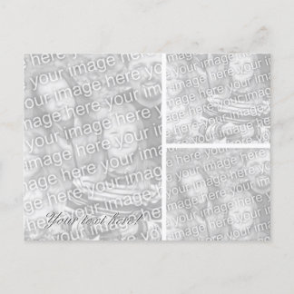 Carte postale photo | Modèle de collage pour trois