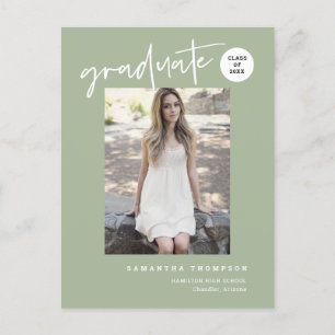 Carte Postale Photo moderne Dusty Green College High School