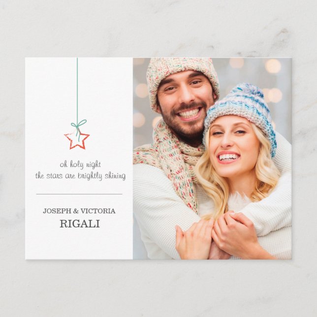 Carte Postale Photo New Home Holiday Moving Annonce (Devant)