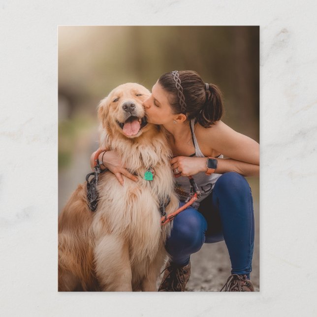 Carte Postale Photo personnalisée (Devant)