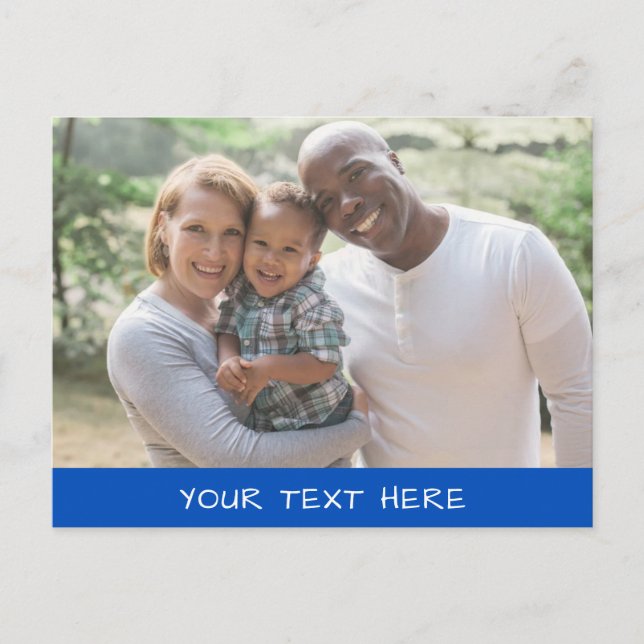 Carte Postale Photo personnalisée (Devant)