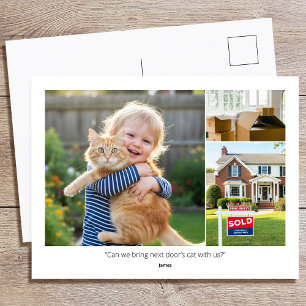 Carte Postale Photo personnalisée Citations drôles de famille No