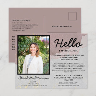 Carte Postale Photo Personnalisée Votre Voisinage Immobilier Mod