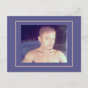 Carte Postale Photo personnelle à mon âge 50 par Mark Edward Wes