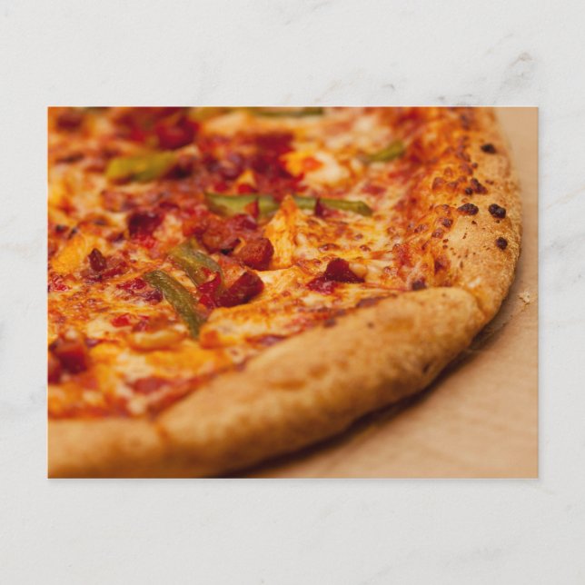 Carte Postale Photo Pizza (Devant)