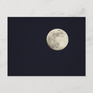 Carte postale photo Pleine lune