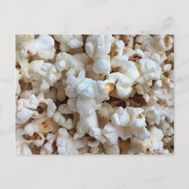 Carte Postale Photo Popcorn (Devant)