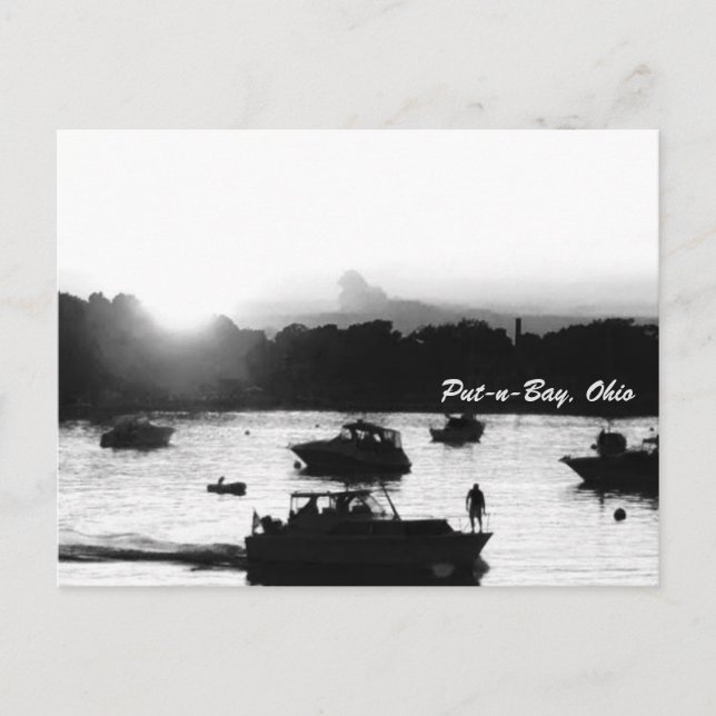 Carte postale photo Put-n-Bay Boat (Devant)