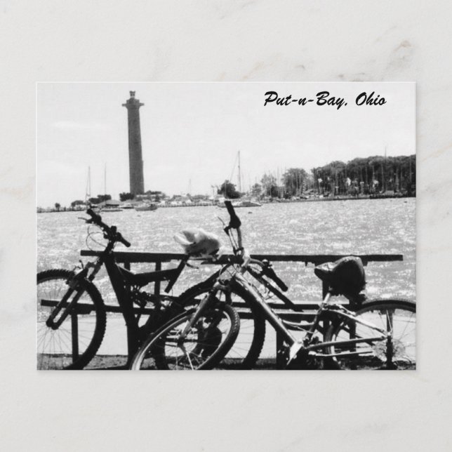 Carte postale photo Put-n-Bay Perry Monument (Devant)