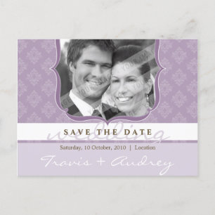 Carte Postale PHOTO SAVE THE DATE :: pictureframe élégance 2