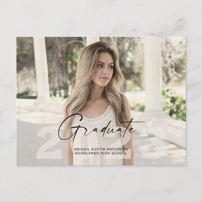 Carte Postale Photo simple Grad 2023 (Devant)