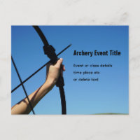 Photo tir à l'arc pour un événement ou une classe