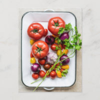 Photo Tomate et plateau d'oignon