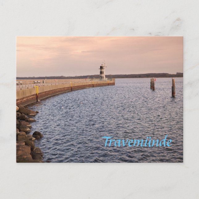 Carte Postale Photo Travemünde (Devant)