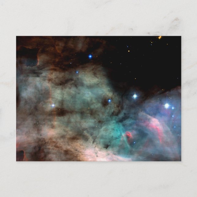 Carte Postale Photo vierge de l'espace de la nébuleuse Oméga (Devant)