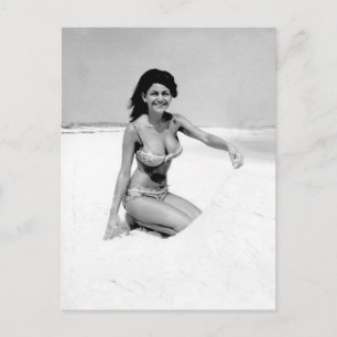 Carte Postale Photo vintage Bikini Girl Pensacola, Floride