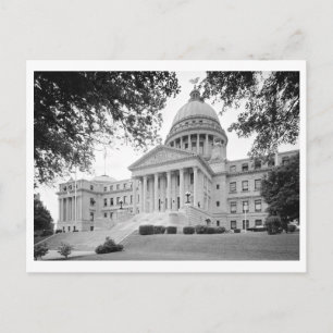 Carte Postale Photo vintage du Mississippi State Capitol