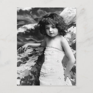Carte Postale Photo Vintage "Pretty Little Girl"