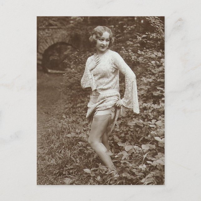 Carte Postale Photo Vintage risqué (Devant)