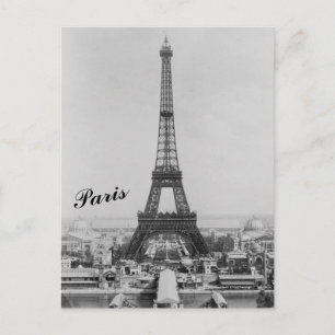 Carte postale photo Vintage Tour Eiffel