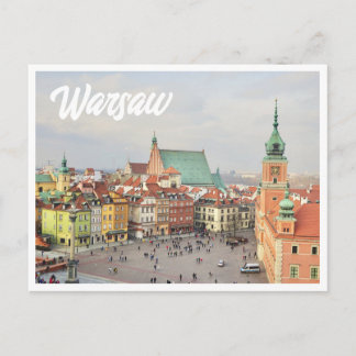 Carte postale photo Warsaw Pologne