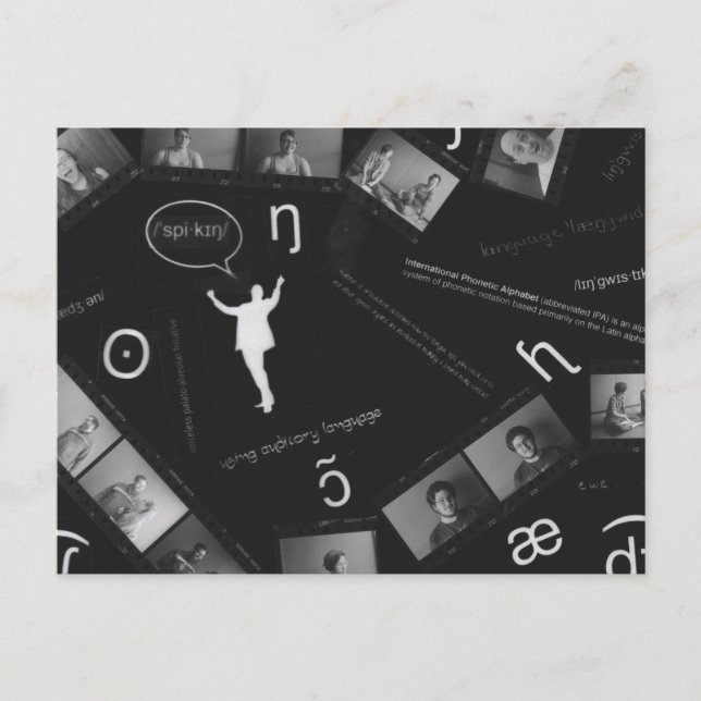 Carte Postale Photogramme parlant (Devant)