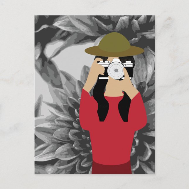 Carte Postale Photographe (Devant)