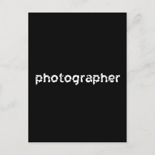 Carte Postale Photographe