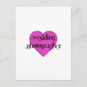 Carte Postale Photographe mariage