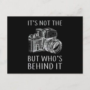 Carte Postale Photographe Photographe Lens Caméra Drôle Cadeau
