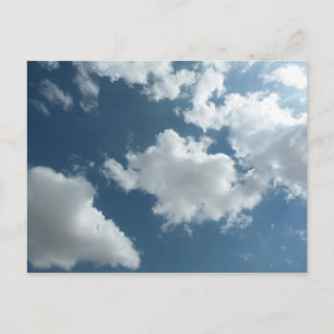 Carte Postale Photographie abstraite de ciel nuageux