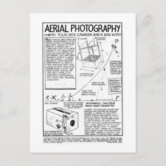 Carte Postale Photographie Aérienne Avec Caméra Box