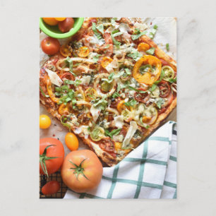 Carte Postale Photographie alimentaire Pâtisserie Rustique Tomat