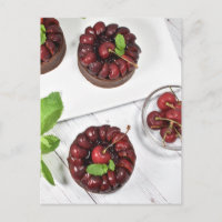 Photographie alimentaire Tartelettes de cerise de 