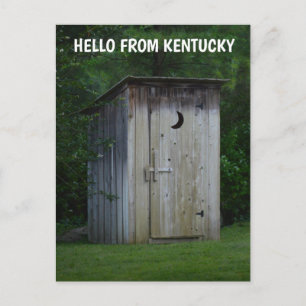 carte postale PHOTOGRAPHIE DE CABINET DE KENTUCKY