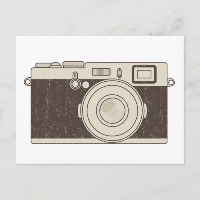 Carte Postale Photographie de caméra vintage (Devant)