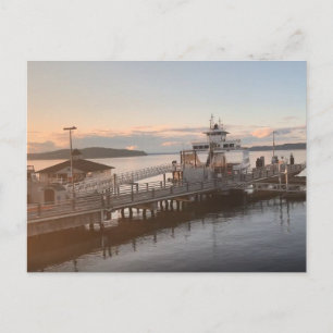 Carte Postale Photographie de ferry du port maritime de l'État d