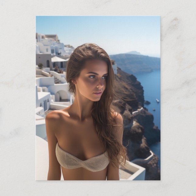 Carte Postale Photographie de mode grecque (Devant)