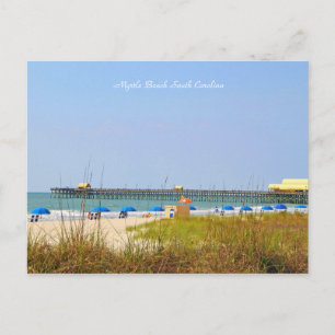 Carte Postale Photographie de Pier, Myrtle Beach, Caroline du Su