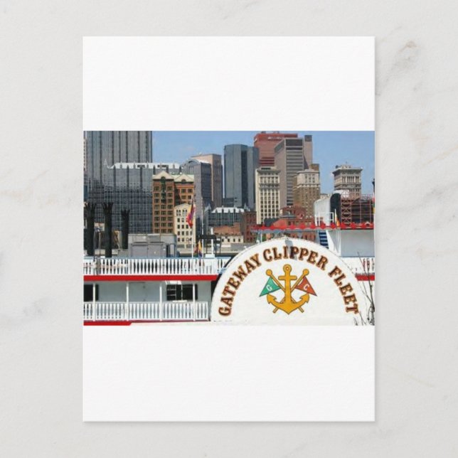Carte Postale Photographie de Pittsburgh Pa (Devant)