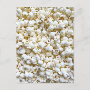 Carte Postale Photographie de Popcorn Texture