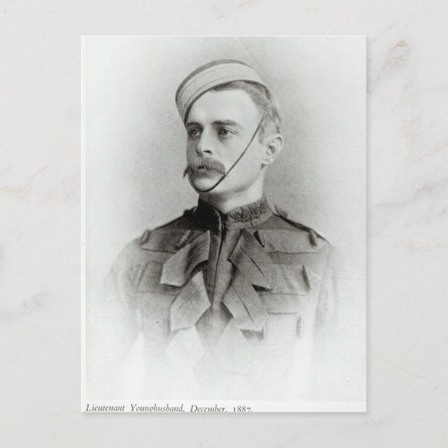 Carte Postale Photographie de Sir Francis Younghusband (Devant)