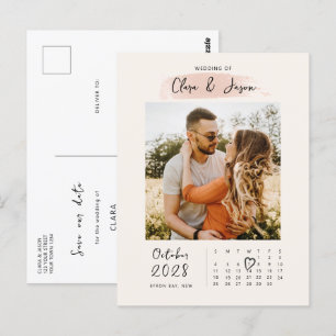 Carte Postale Photographie du calendrier Splash Enregistrer la d