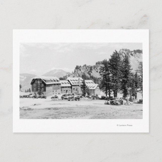Carte Postale Photographie du Crater Lake LodgeCrater Lake, OR 2 (Devant)