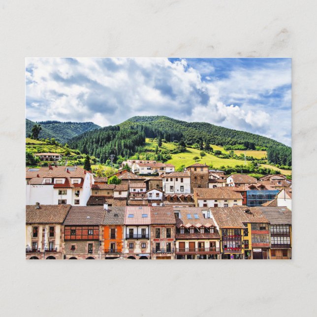 Carte Postale Photographie paysagère de Cantabrie, Espagne (Devant)